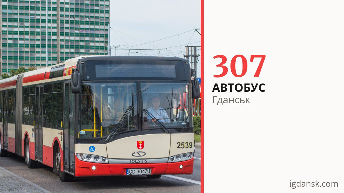 Автобус 307 у Гданську