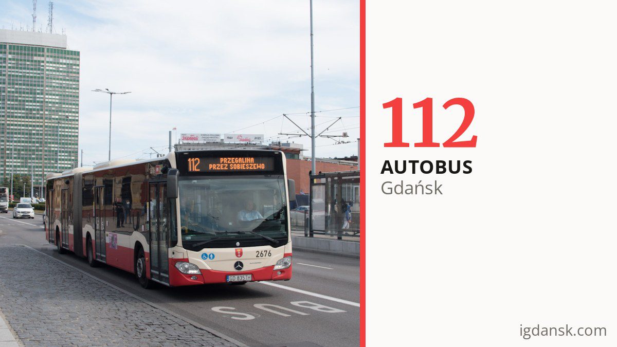 Autobus 112 w Gdańsku