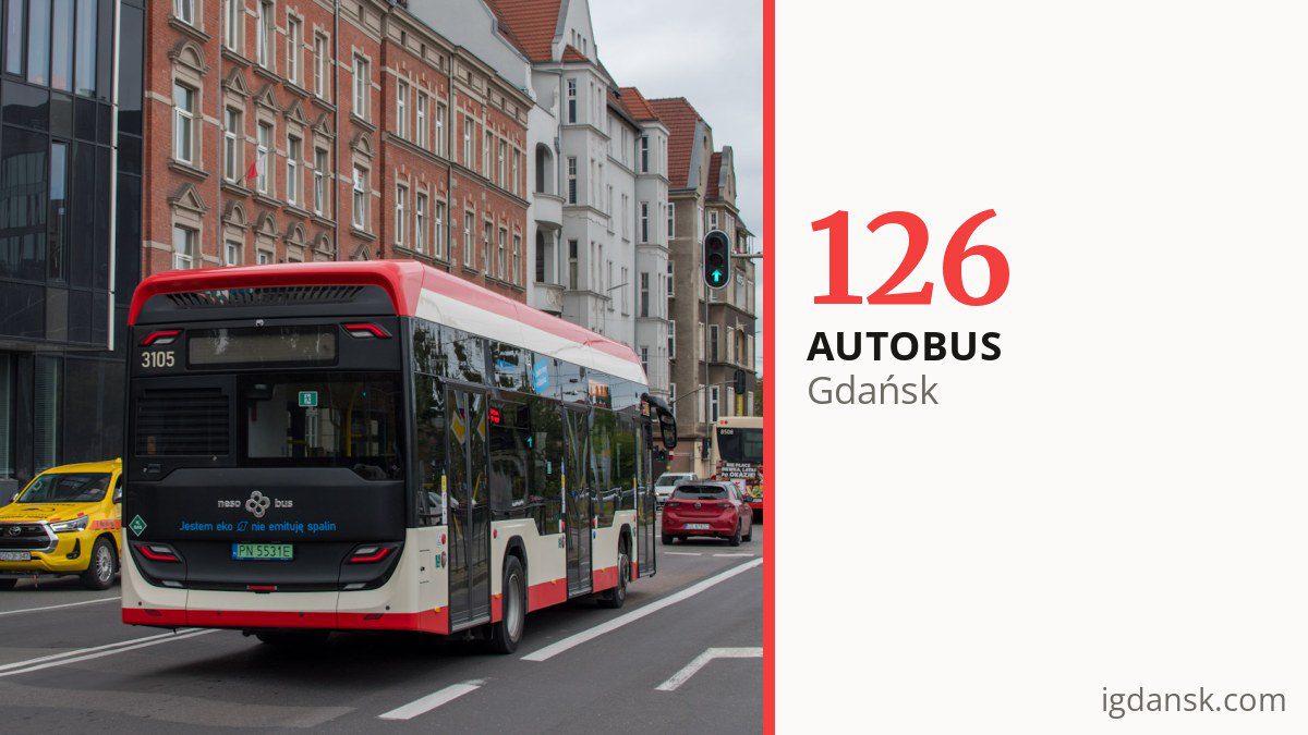 Autobus 126 w Gdańsku