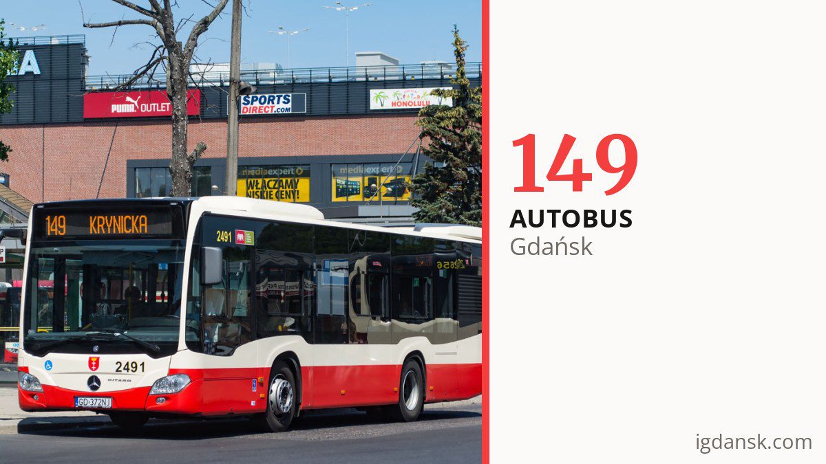 Autobus 149 w Gdańsku