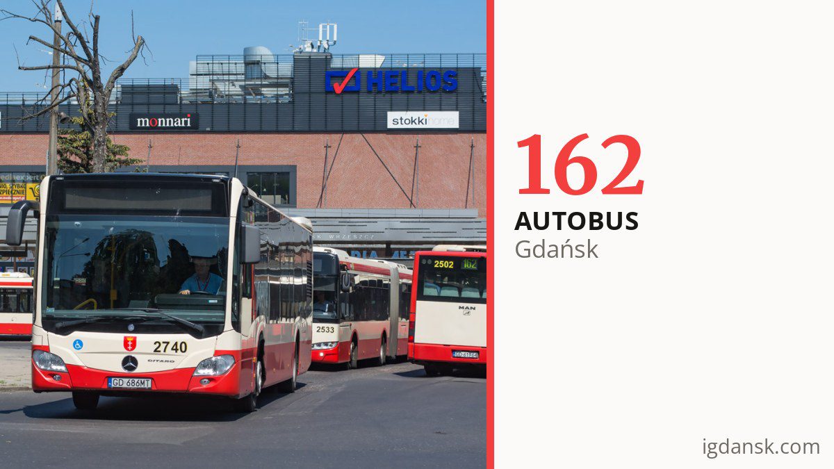 Autobus 162 w Gdańsku