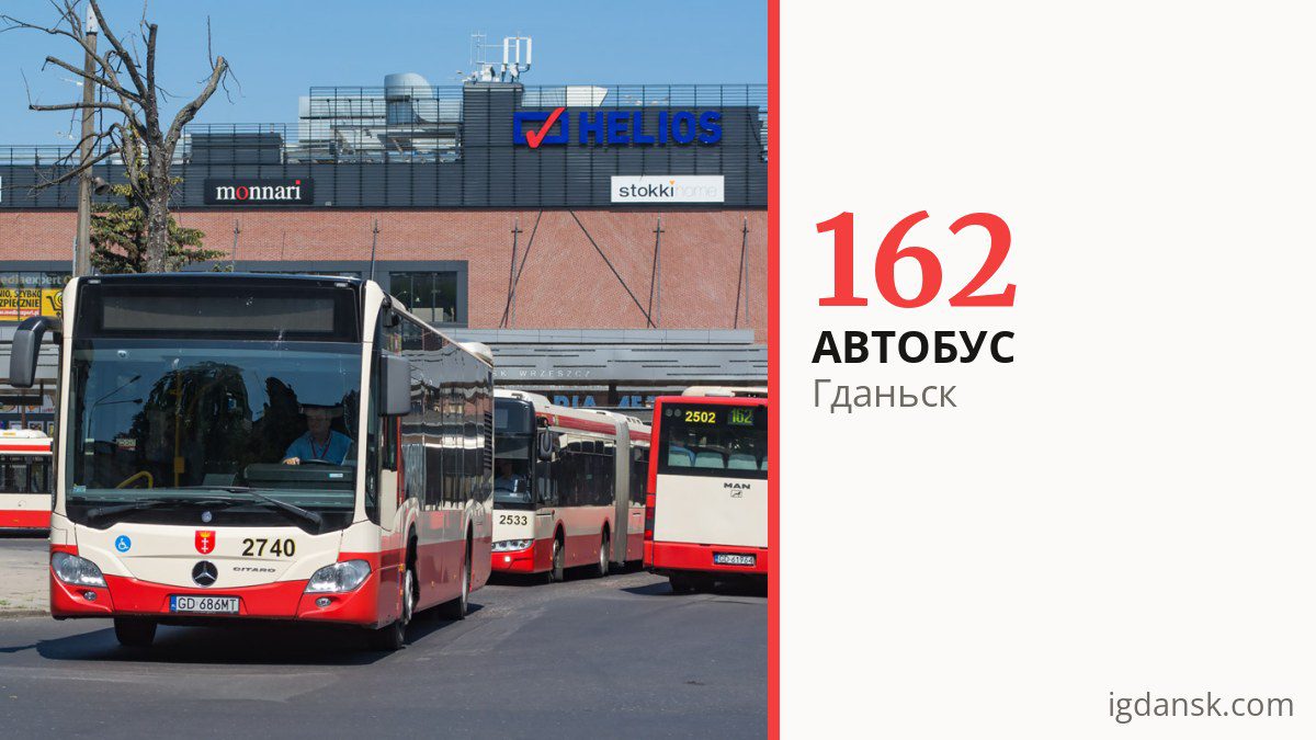 Автобус 162 в Гданьске