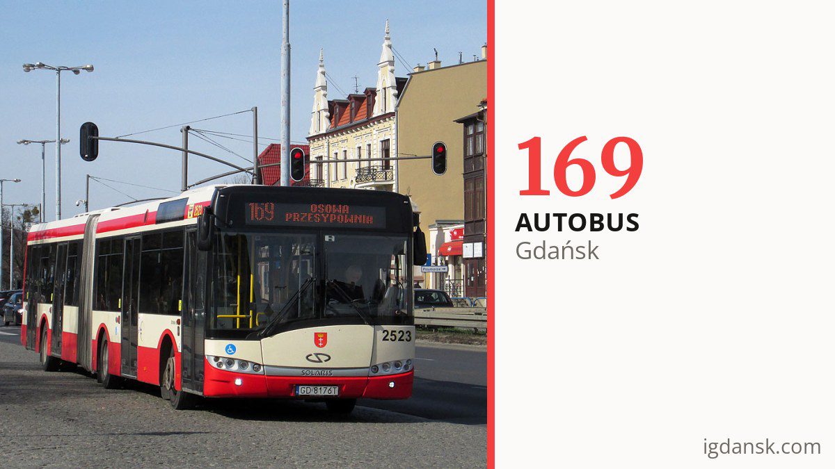 Autobus 169 w Gdańsku