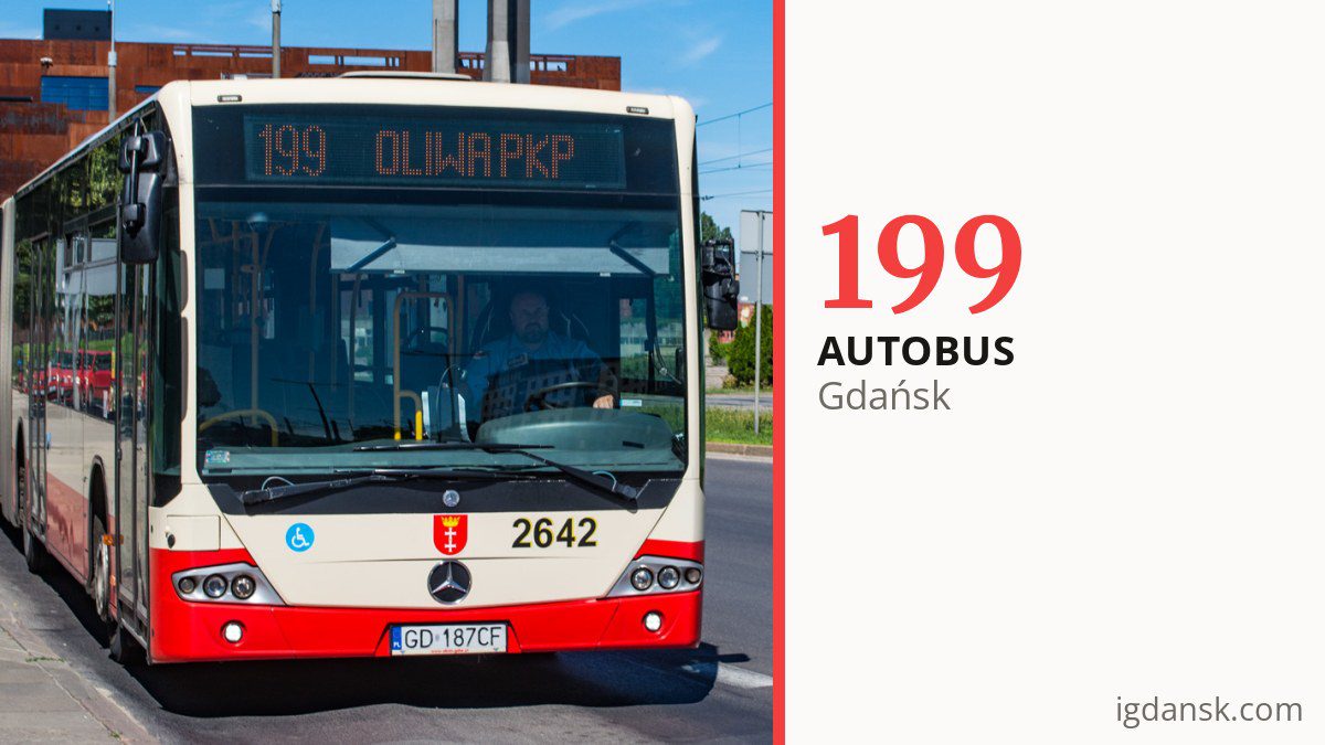 Autobus 199 w Gdańsku