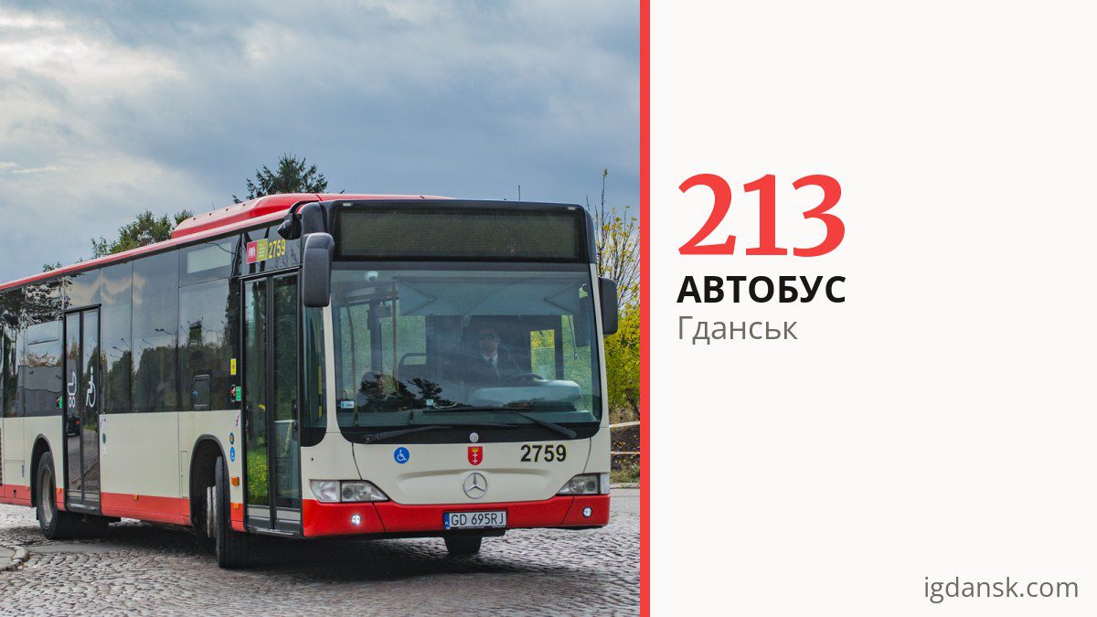 Автобус 213 у Гданську