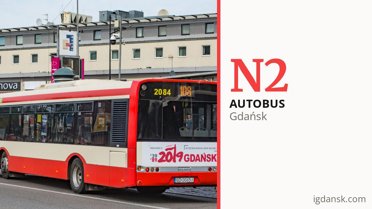 Autobus nocny N2 w Gdańsku